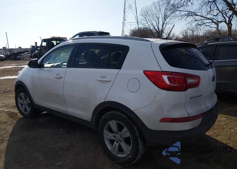 2013 Kia Sportage Lx z USA, uszkodzony, nr VIN KNDPB3A29D7494785